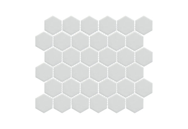Happy Floors Artisan 2" Hexagon 11" x 12.5" Porcelain Mosaic