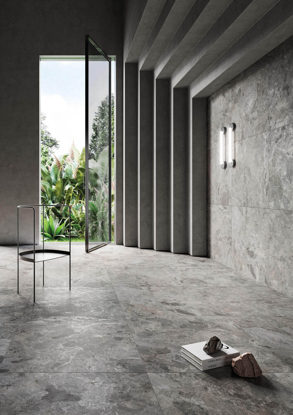 Happy Floors Mun 24" x 48" Porcelain Tile