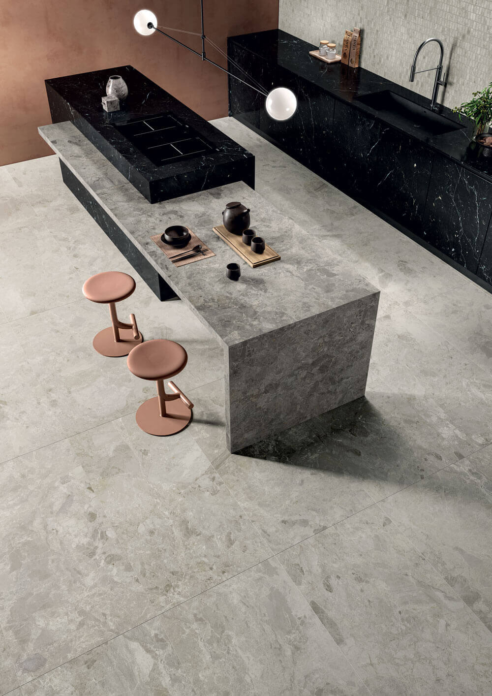 Happy Floors Mun 24" x 48" Porcelain Tile