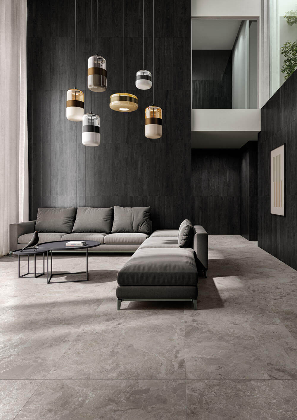 Happy Floors Mun 24" x 48" Porcelain Tile