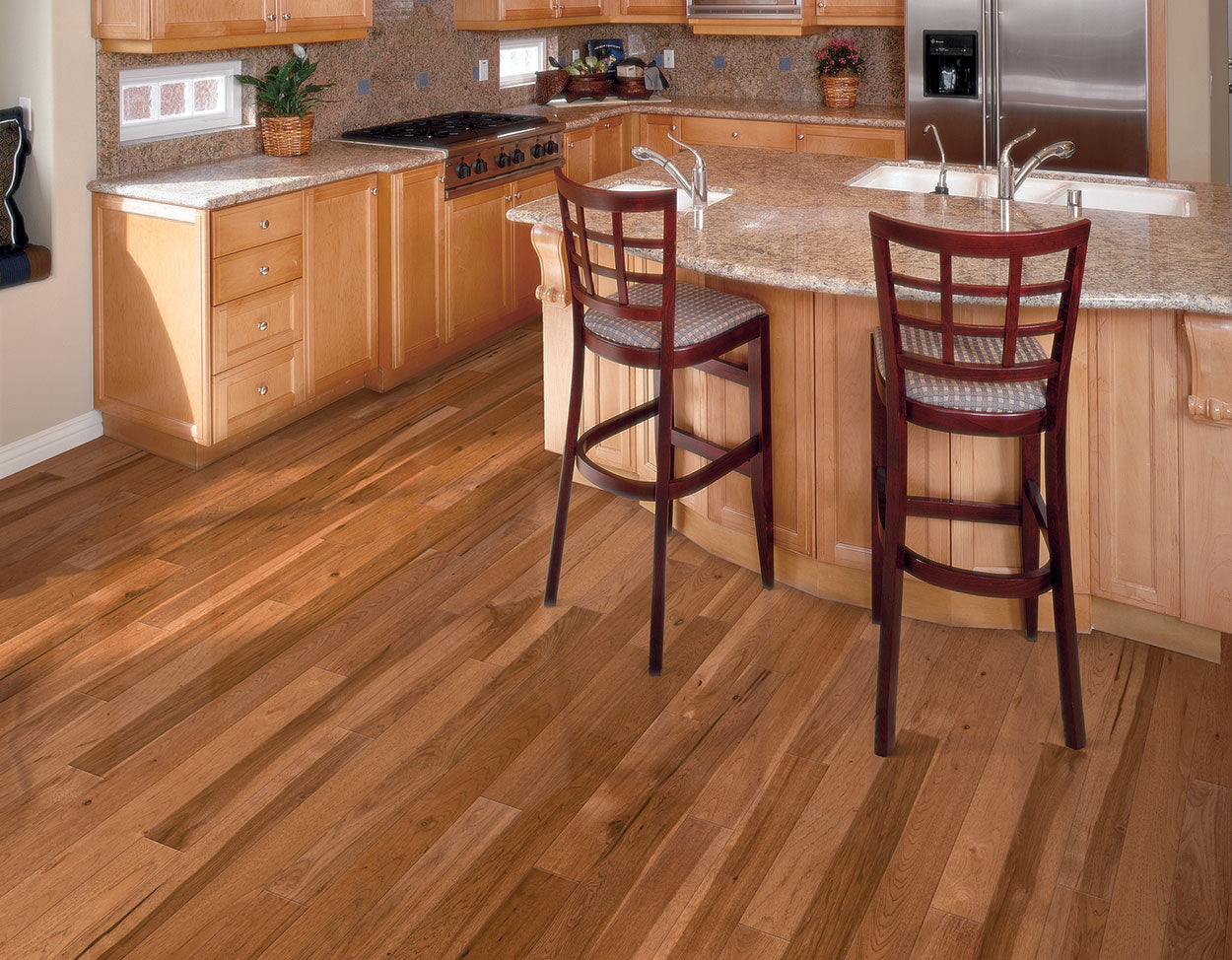 Mullican Muirfield 3" x RL Hardwood Plank Saddle Hickory