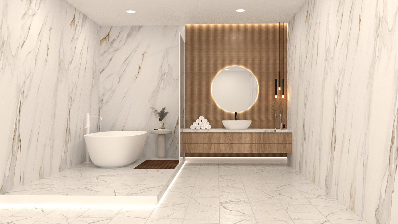 Infinity Floor Lakeside 12" x 24" SPC Tile Shore