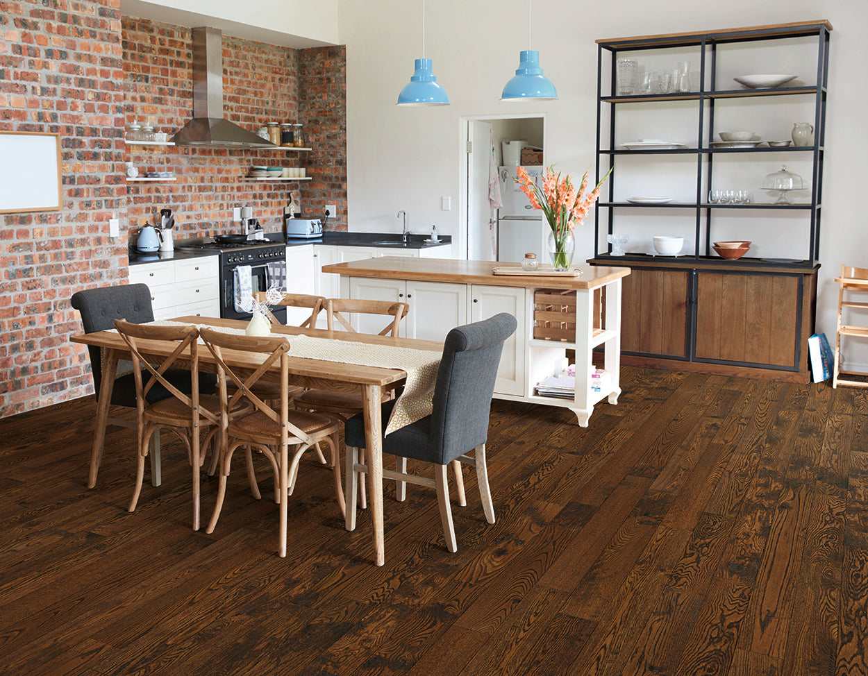 Mullican Chatelaine 5" x RL Hardwood Plank Saddle