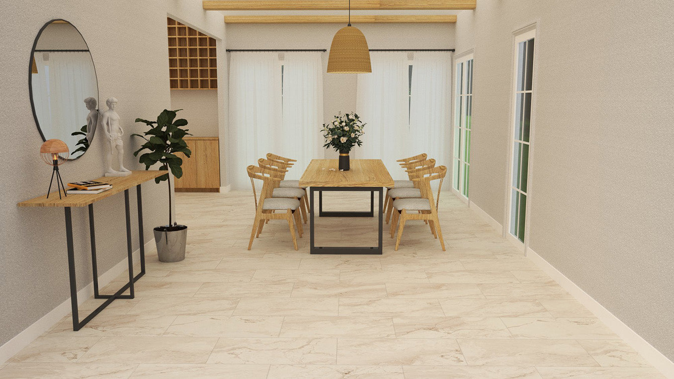 Infinity Floor Rockwell 12" x 24" Vinyl Tile Hudson