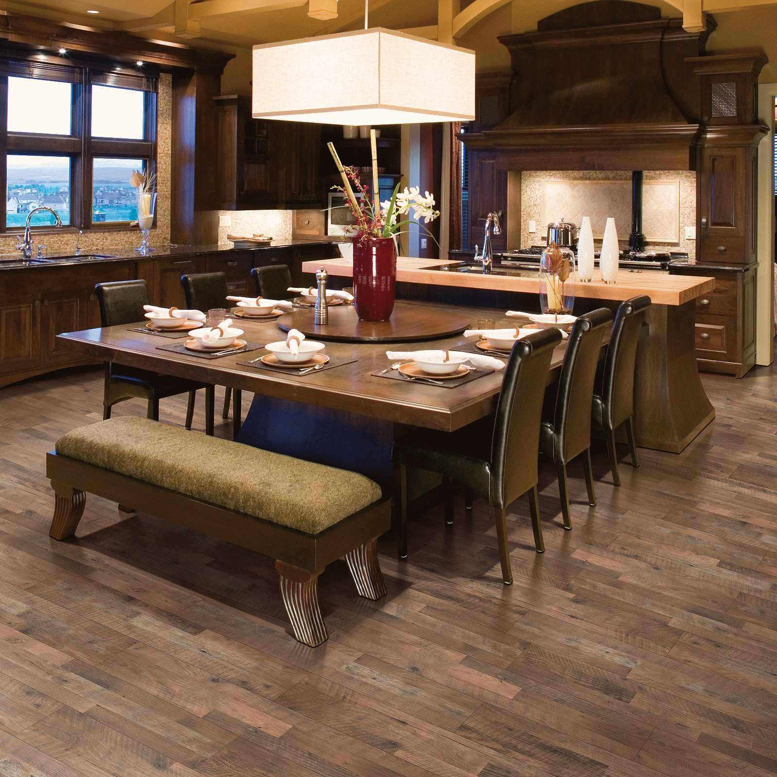 Mohawk RevWood Essentials Carrolton RW x 47" Laminate Plank Aged Bark Oak