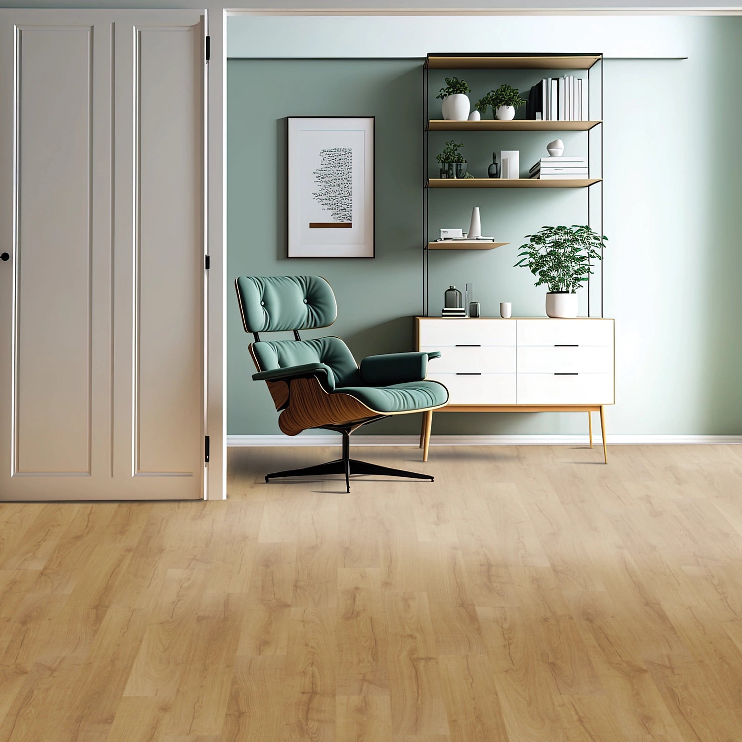 Quick-Step NatureTEK Plus Perdestia 7.5" x 47.25" Laminate Plank Buttertoast Oak