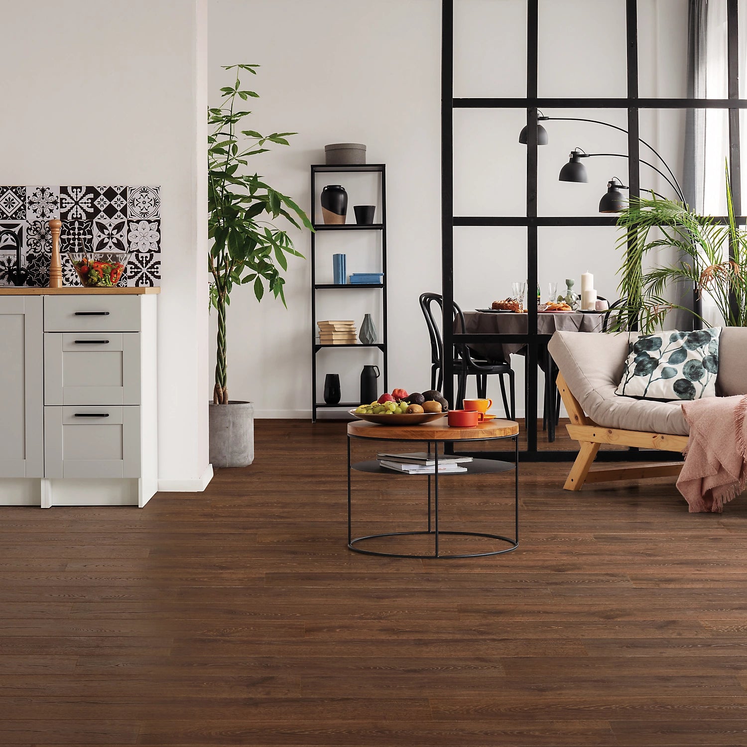 Quick-Step NatureTEK Plus Perdestia 7.5" x 47.25" Laminate Plank Summit Oak