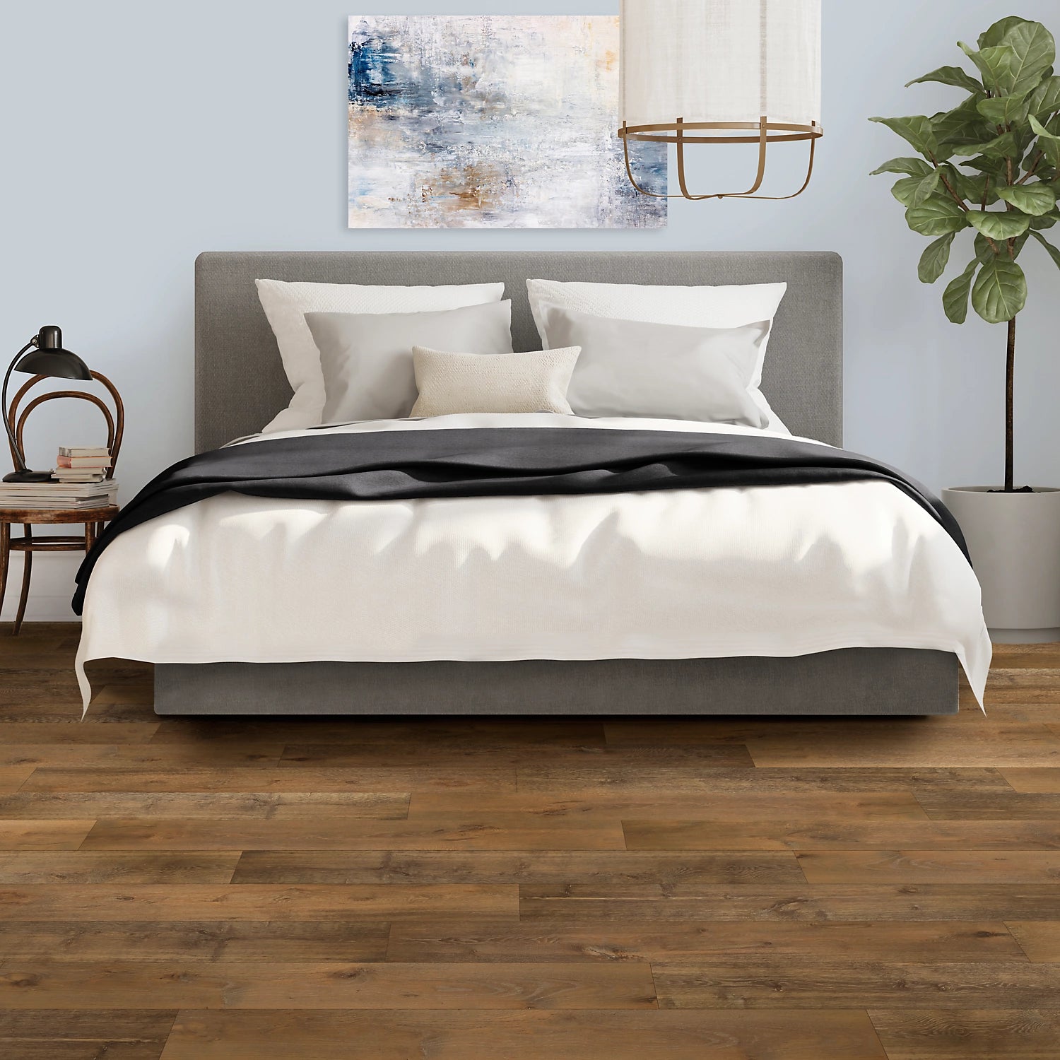 Quick-Step NatureTEK Plus Abreeza 7.5" x 54.34" Laminate Plank Tapioca Oak