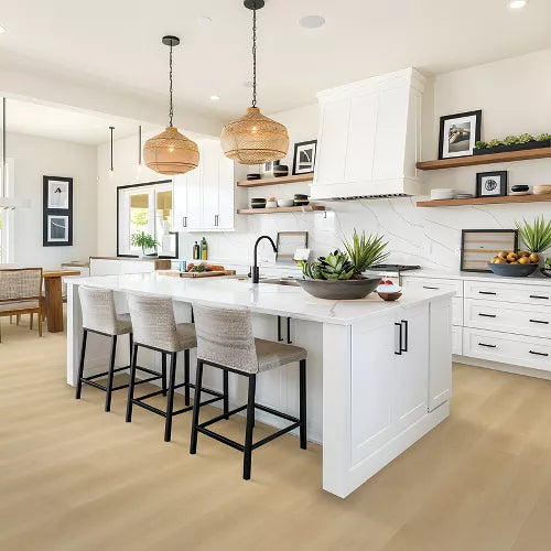 Mohawk PureTech Premier Kentmore Lodge 8.35" x 54.33" Vinyl Plank Natural Canvas Oak