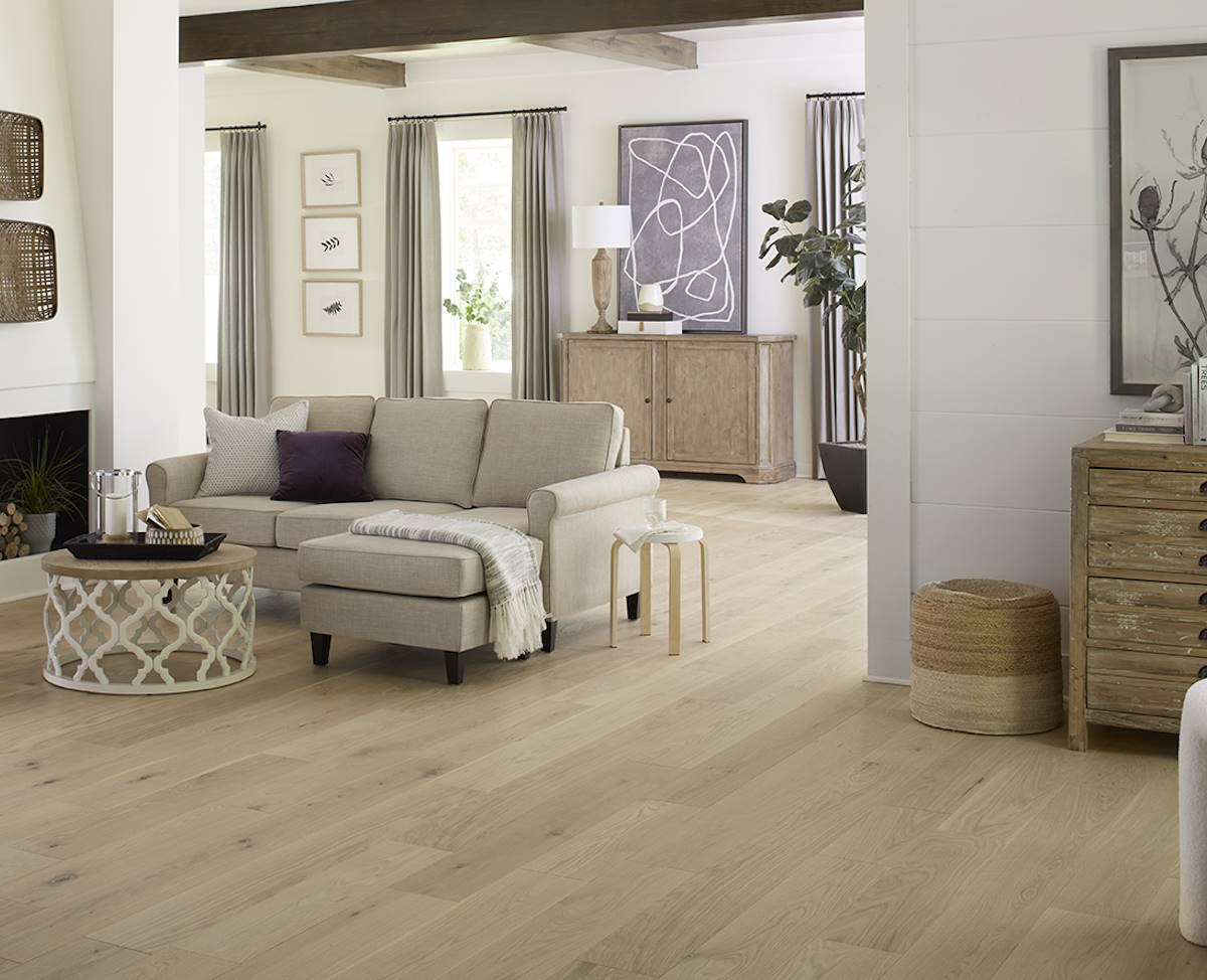 Mullican Tennessee Artisan 7.65" x RL Hardwood Plank Foxhall Cream