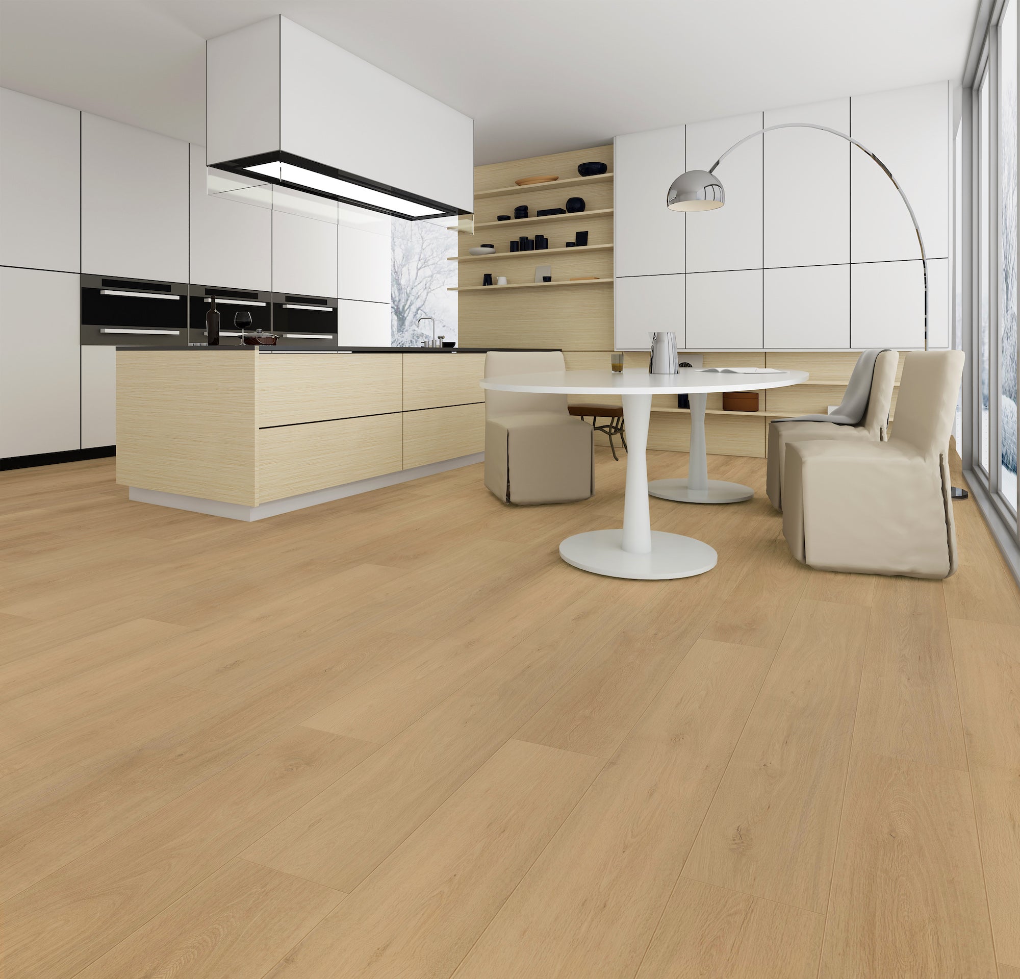 BHW Floors Sawatch 7.22" x 48" Vinyl Plank Keystone Vinyl Plank