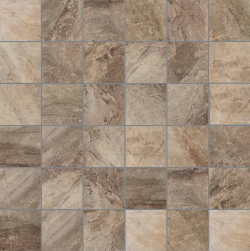 Happy Floors Sonoma 2 x 2 12" x 12" Porcelain Mosaic