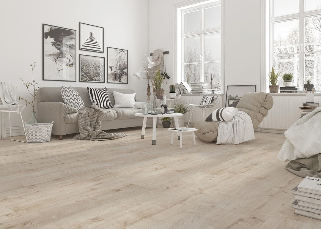 Inhaus Lamdura Visions 7.64" x 50.63" Laminate Plank Nelson