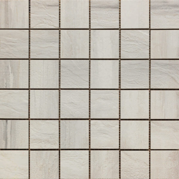 Happy Floors Paint Stone 2 x 2 12" x 12" Porcelain Mosaic (Closeout)