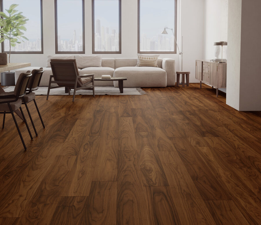 Inhaus Ceramin Gallery 8" x 50.8" PVC Plank Ledgestone