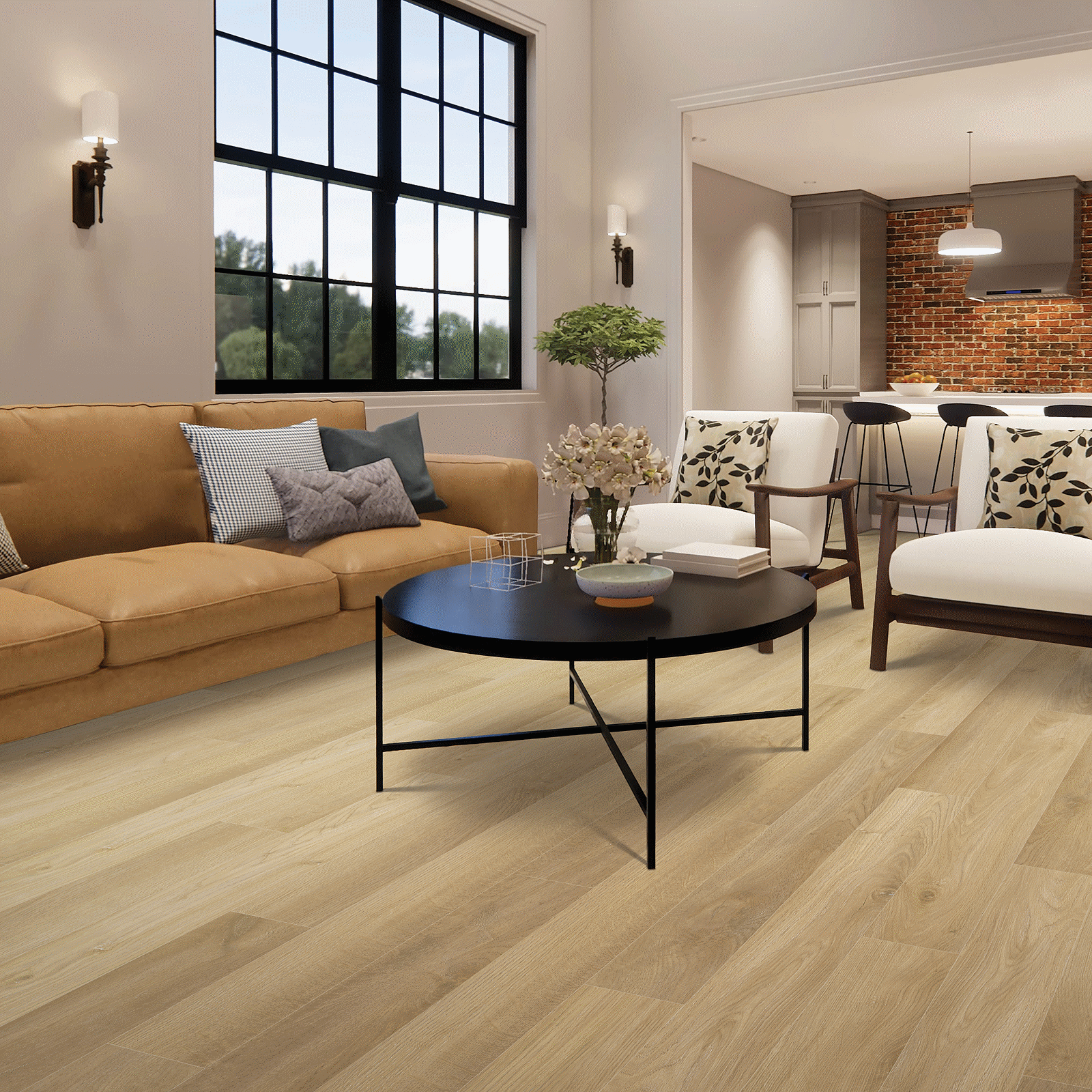 Mohawk Boxwood Gables 7.13" x 48.03" Kenwood Vinyl Plank