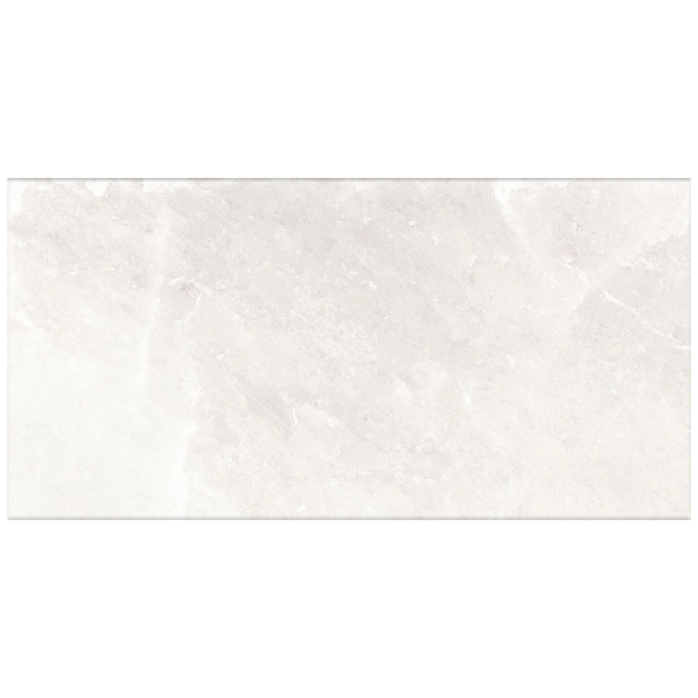 Happy Floors Salt Stone 12" x 24" Porcelain Tile