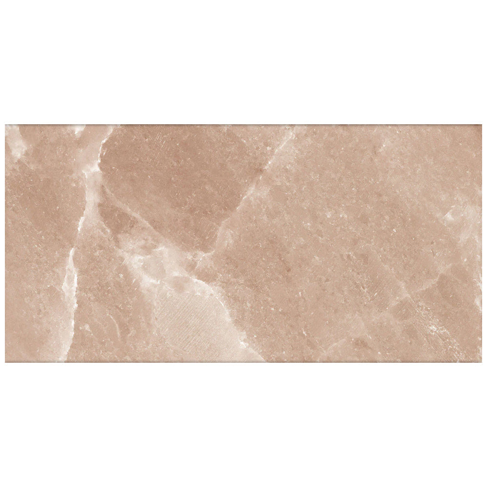 Happy Floors Salt Stone 12" x 24" Porcelain Tile