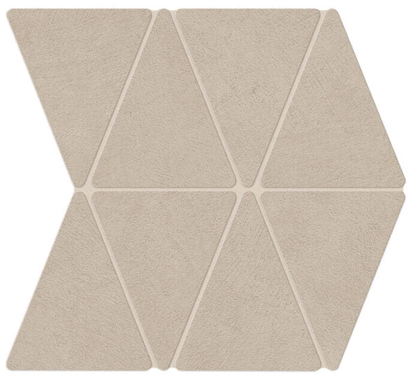 Happy Floors B-Natural Rhombus 13.38" x 14.38" Porcelain Mosaic
