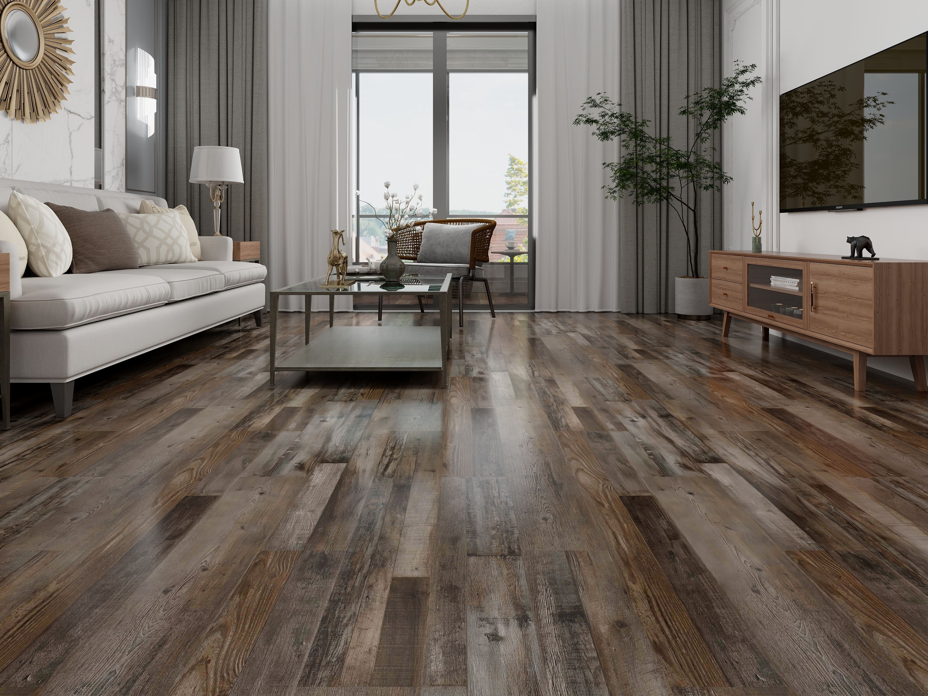 Resolve Flooring Resolve 5MM Rigid Core 7.2" x 48" Vinyl Plank Longpine