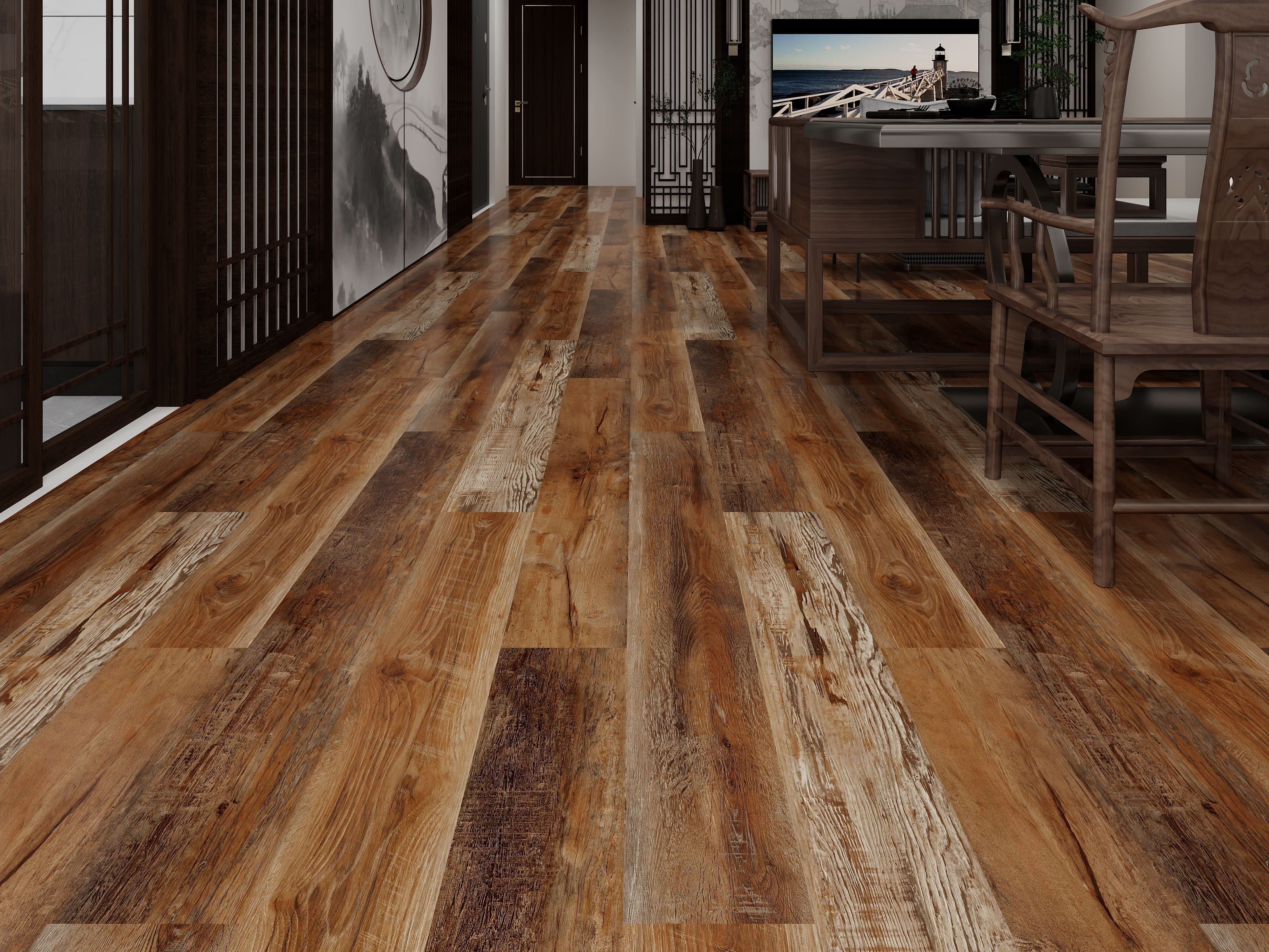 Resolve Flooring Resolve 5MM Rigid Core 7.2" x 48" Vinyl Plank State Street