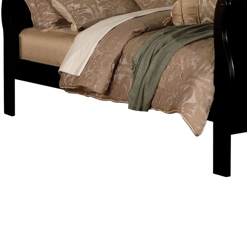 ACME Louis Philippe III Queen Bed, Black