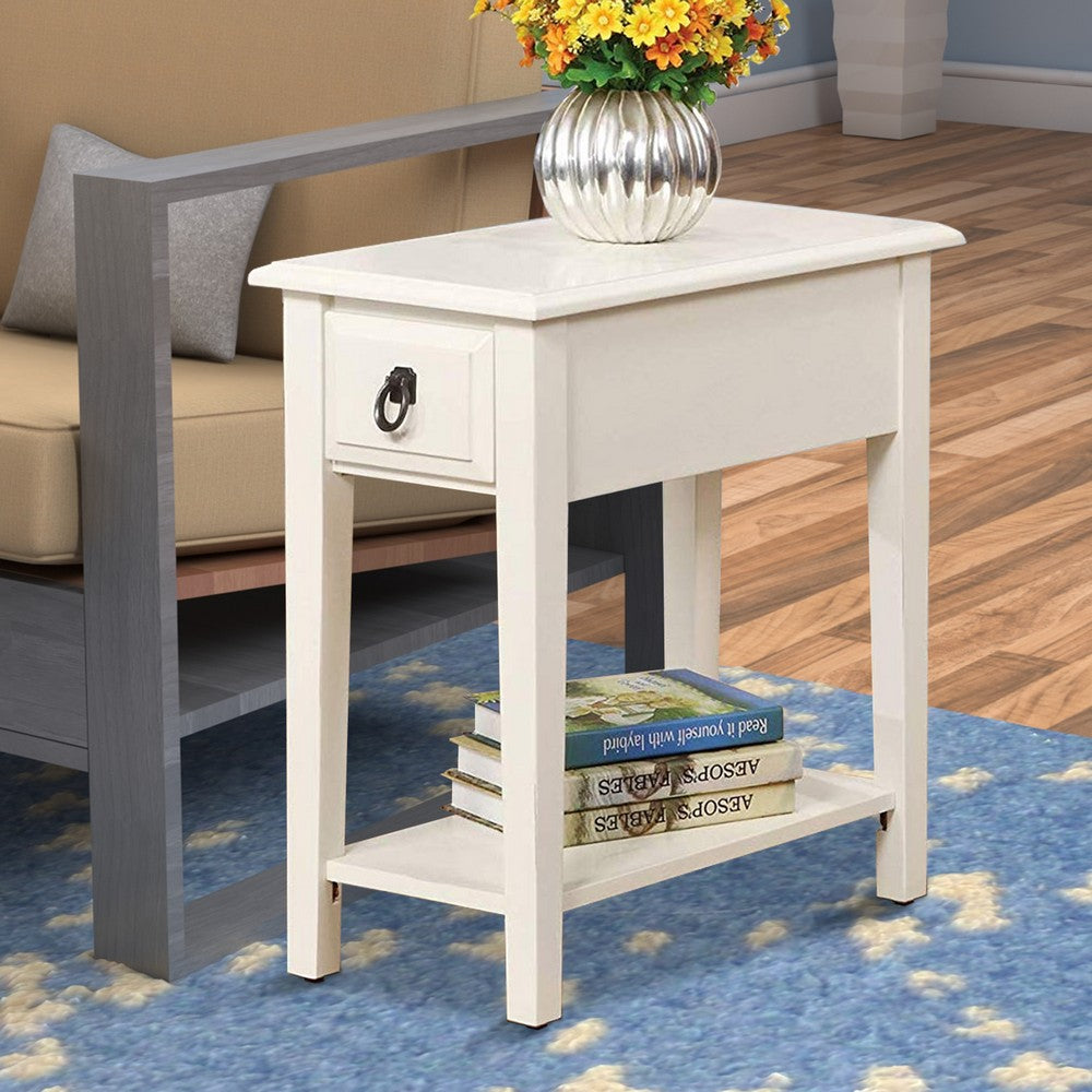 ACME Smart Looking Side Table, White
