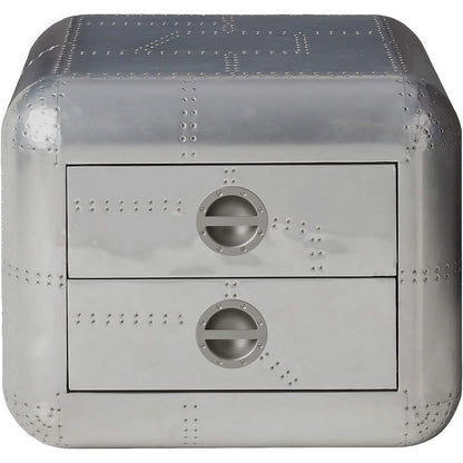 ACME Brancaster End Table, Aluminum