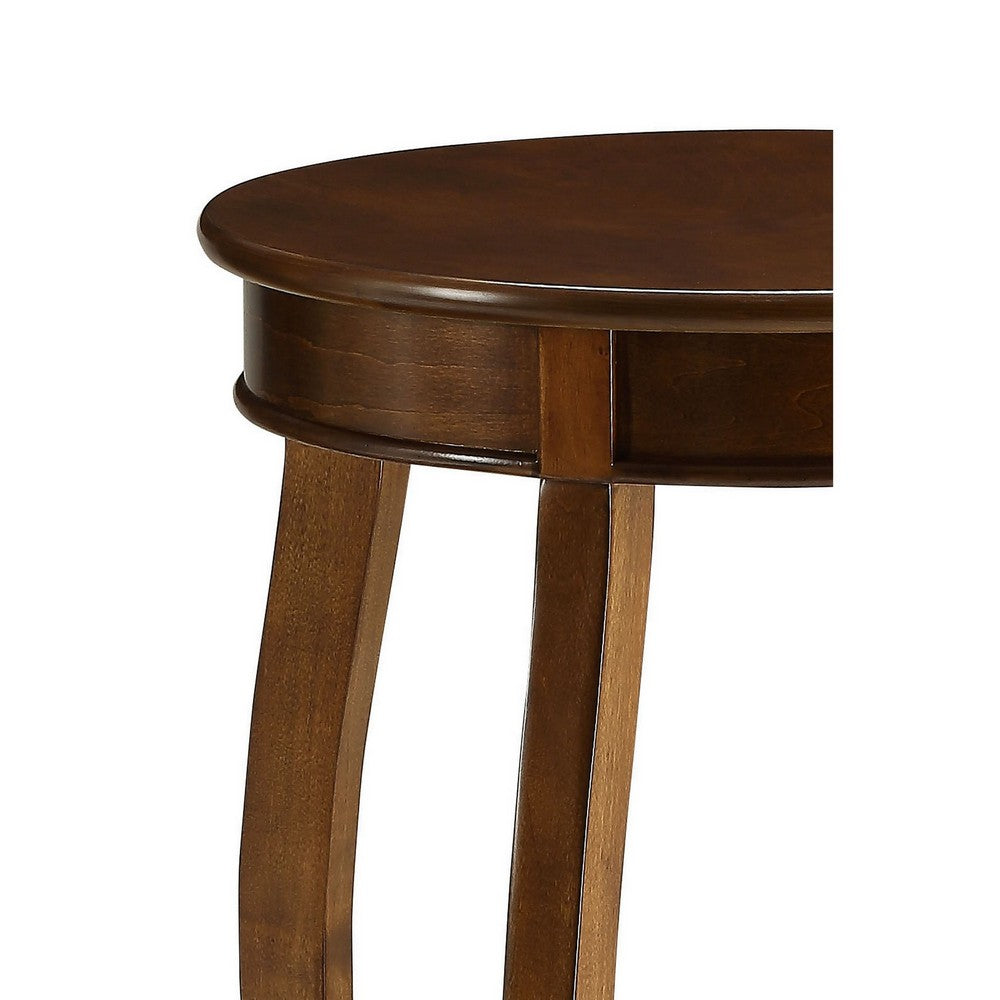 ACME Amiable Side Table, Walnut brown