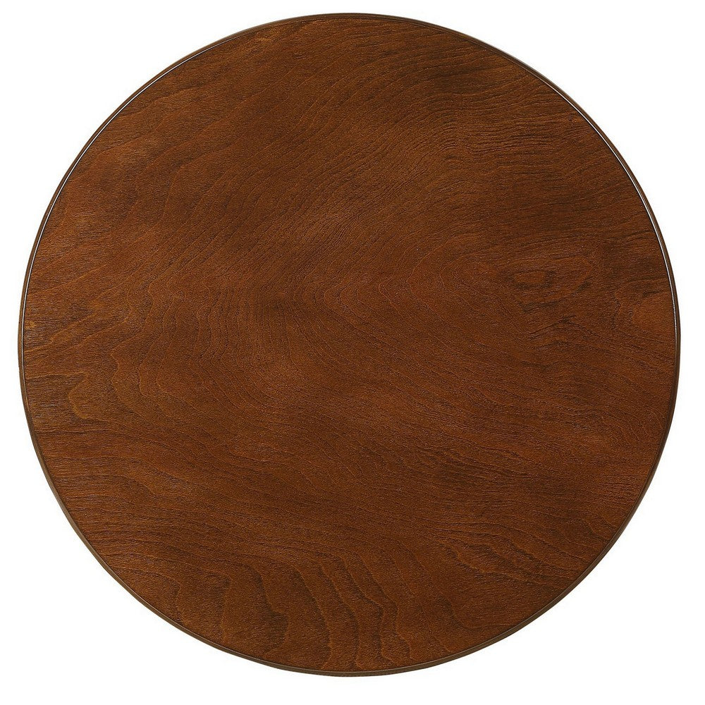 ACME Amiable Side Table, Walnut brown
