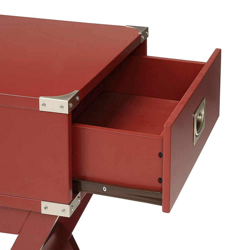 ACME Babs End Table, Red