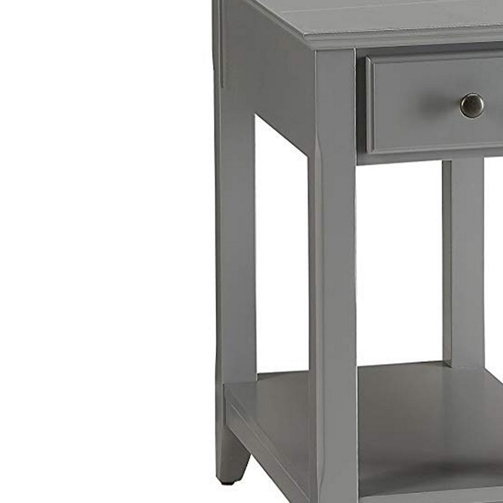 ACME Astonishing Side Table, Gray