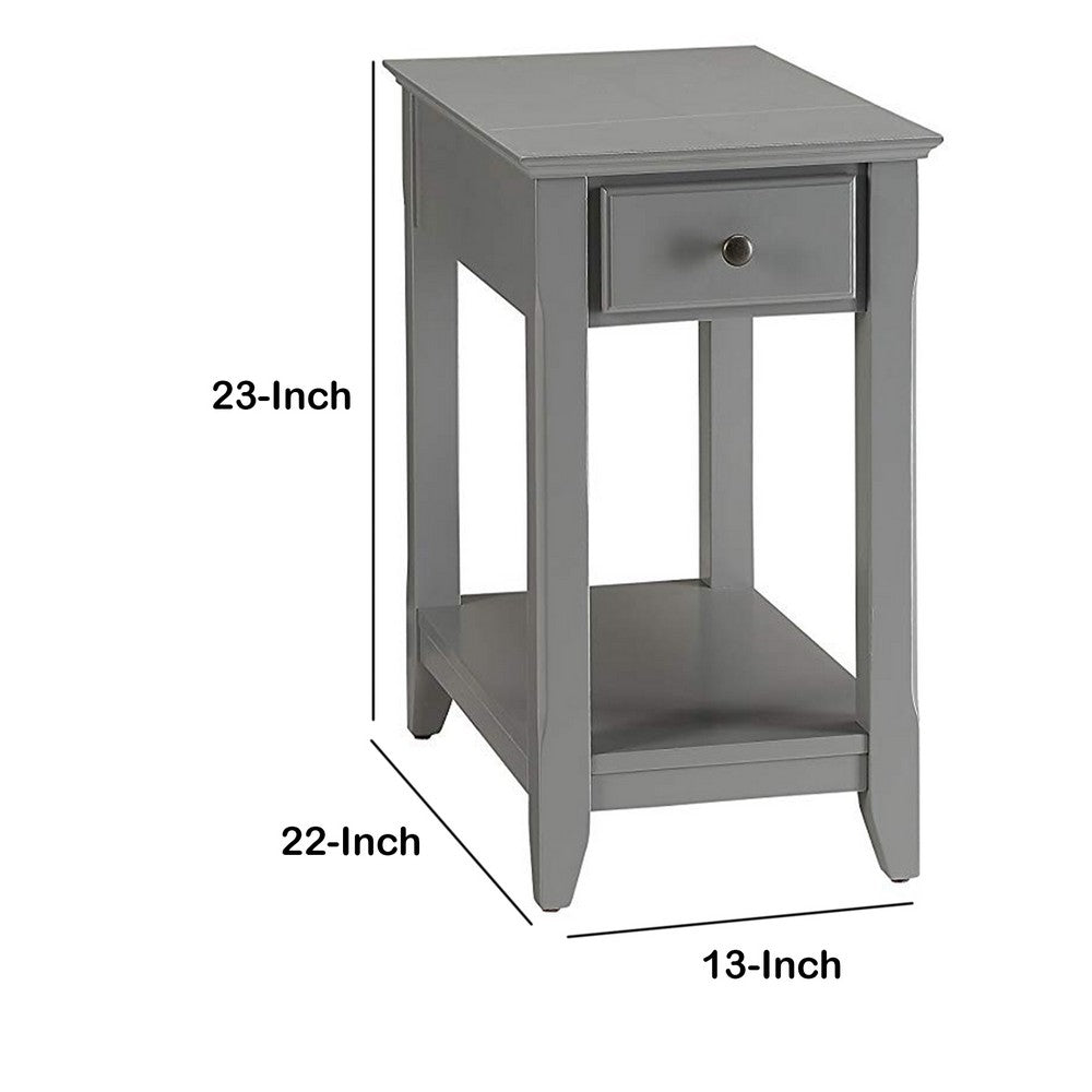 ACME Astonishing Side Table, Gray