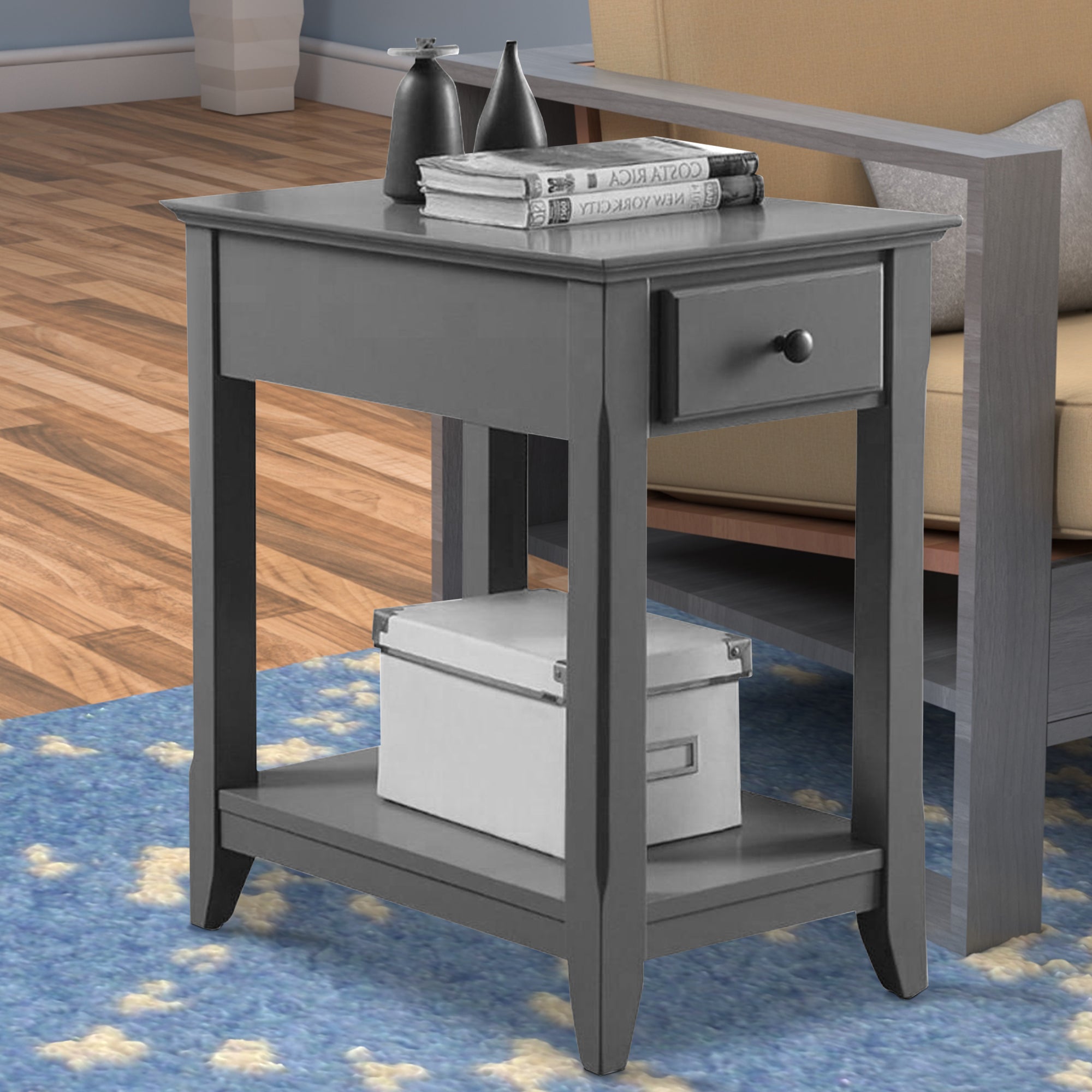 ACME Astonishing Side Table, Gray