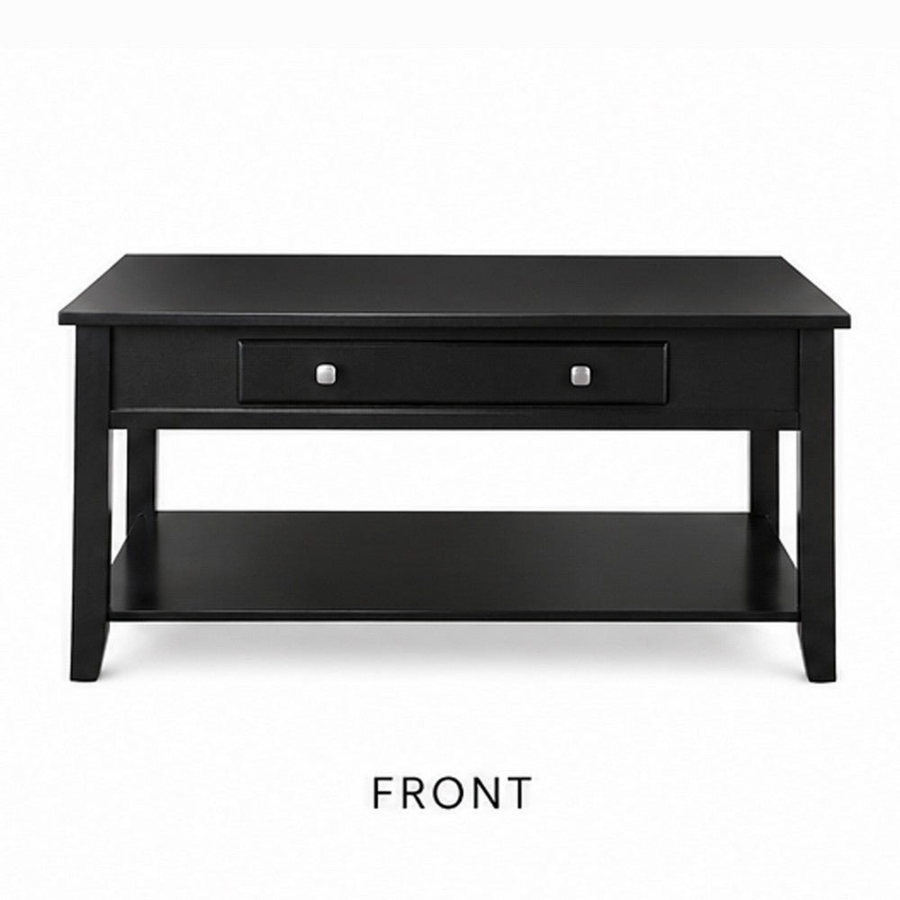 ACME Traditional Looking Coffee Table with Lift Top, Black