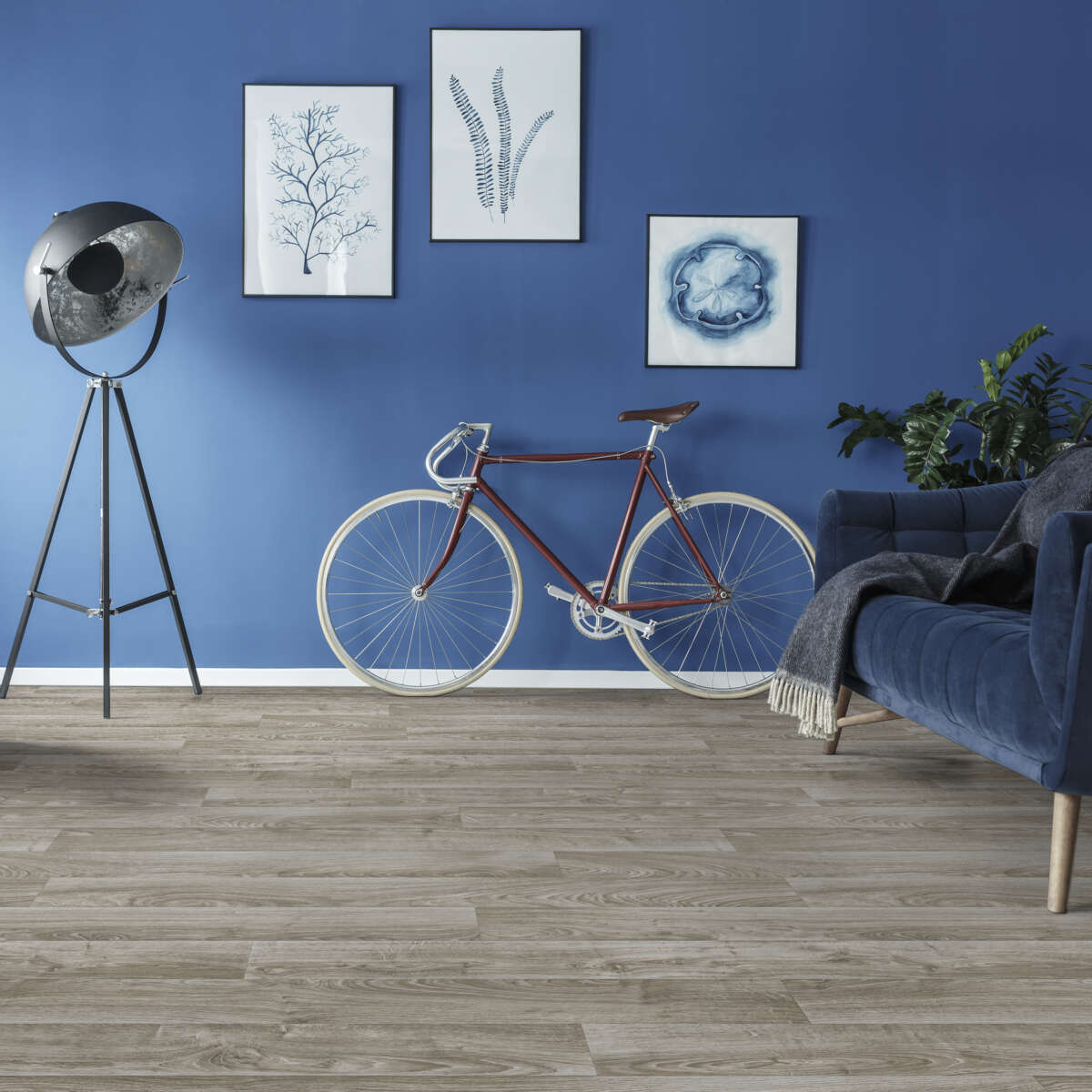 Congoleum ArmorCore Pro 12' x RL Vinyl Sheet Essential Gray