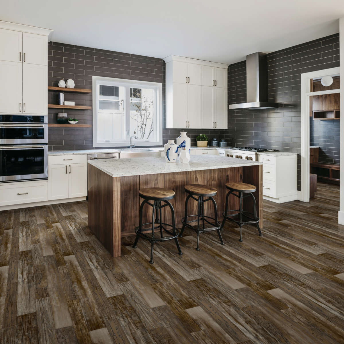 Congoleum ArmorCore Pro 12' x RL Vinyl Sheet (Special Order) Steel Wool