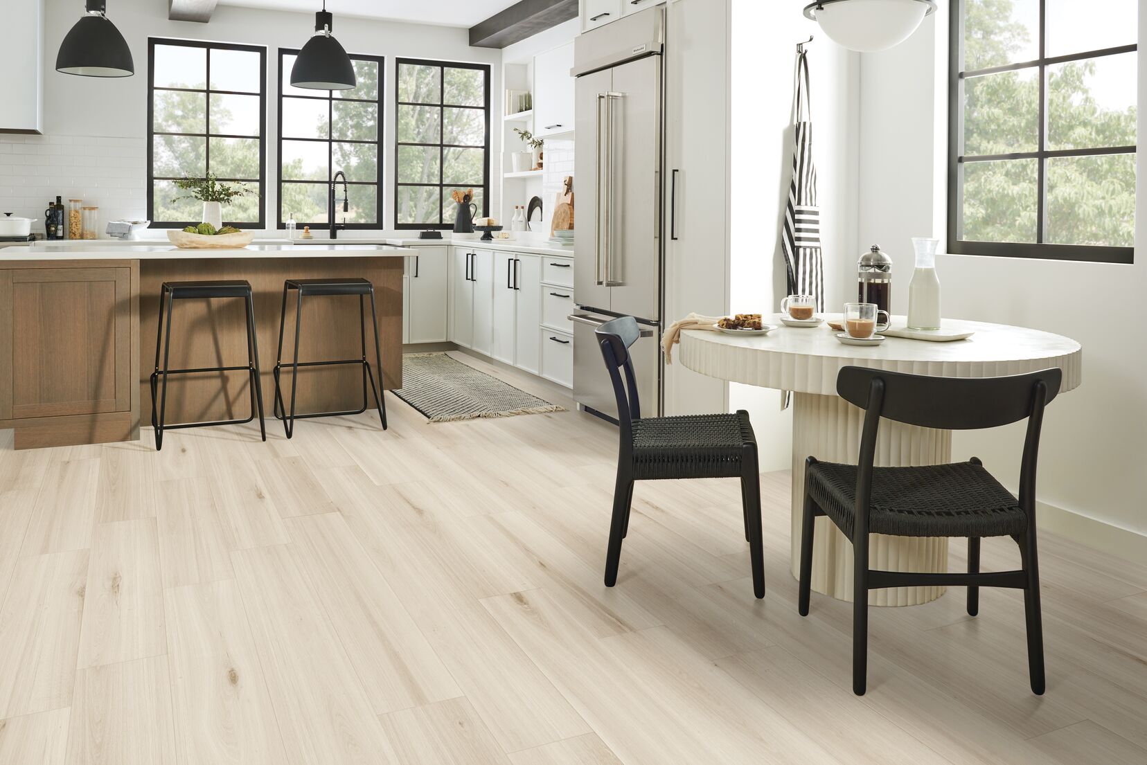 Armstrong StrataMax Pro 12' x RL Deep Creek Timbers Hearth Vinyl Sheet