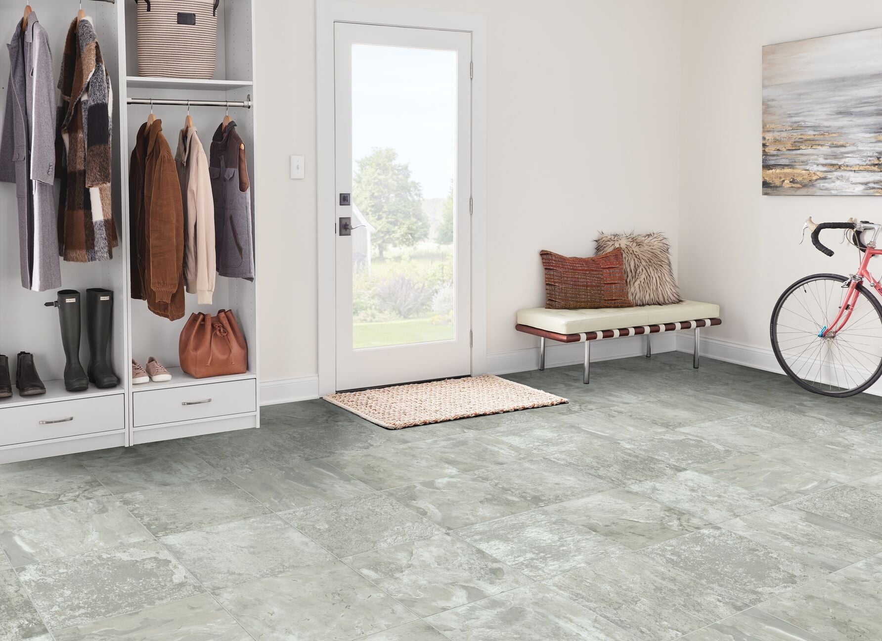 Armstrong StrataMax Pro 12' x RL Torres del Paine Dove Beige Vinyl Sheet