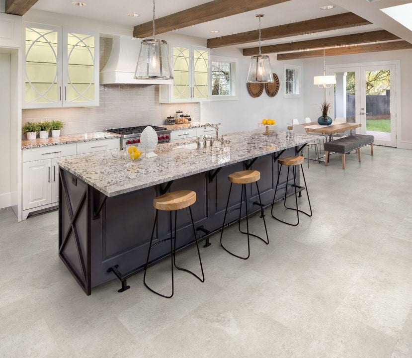 Adore Monarch X 12" x 24" Vinyl Tile Luminous Ivory