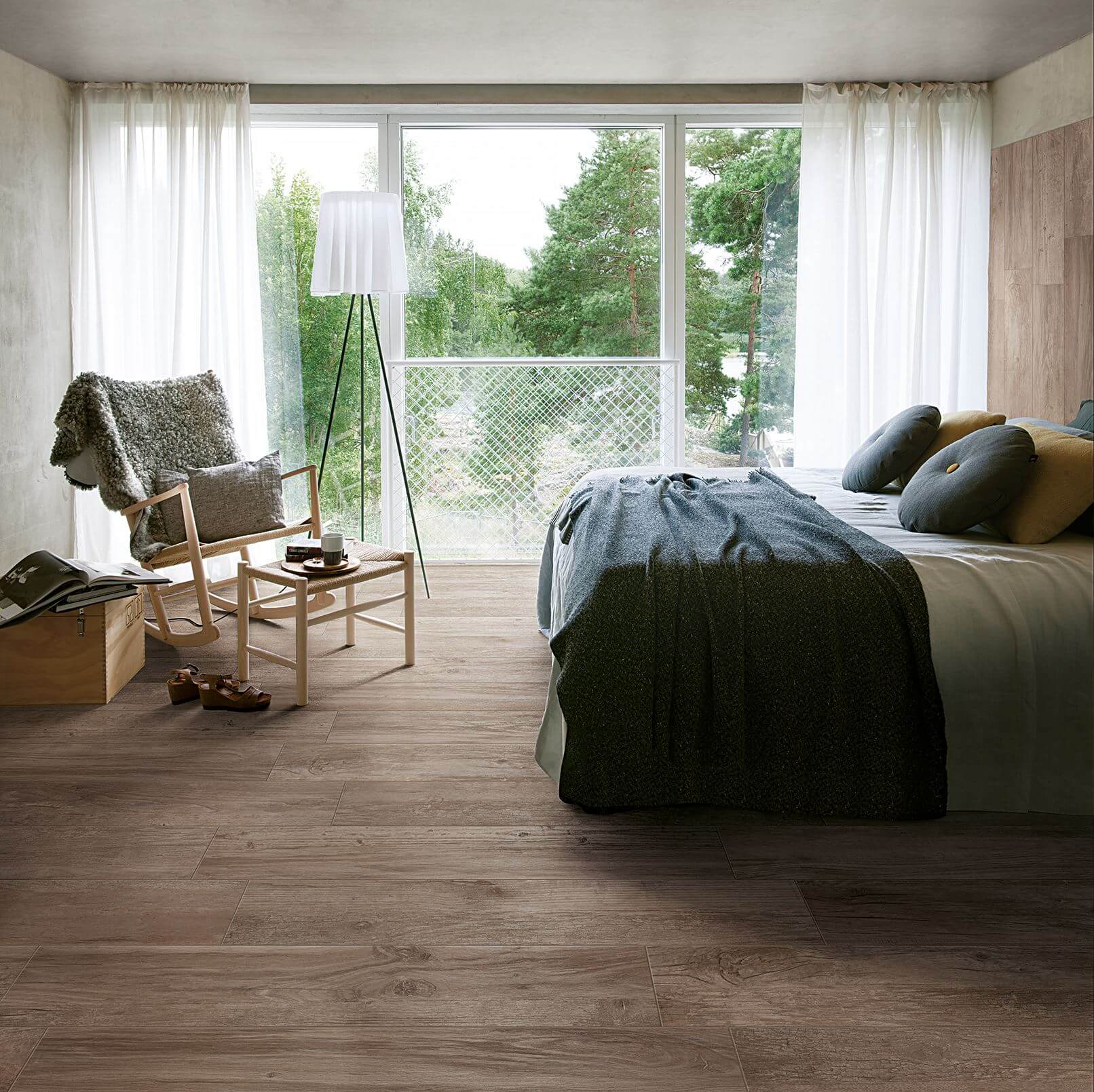 Happy Floors Alpi 2.0 12" x 48" Porcelain Tile