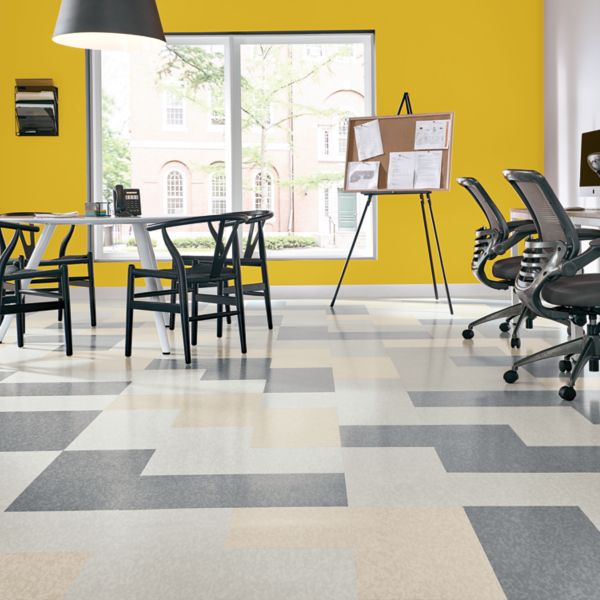 Armstrong Excelon SDT 12" x 12" Armor Gray  Vinyl Tile