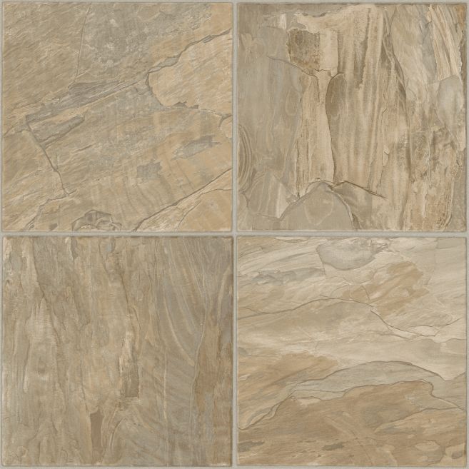 Armstrong FlexStep Value Plus 12' x RL Saratoga Stone Antique Bronze Vinyl Sheet