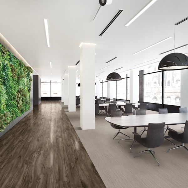 Armstrong Parallel USA 12 18" x 18" Havana Heather Vinyl Tile