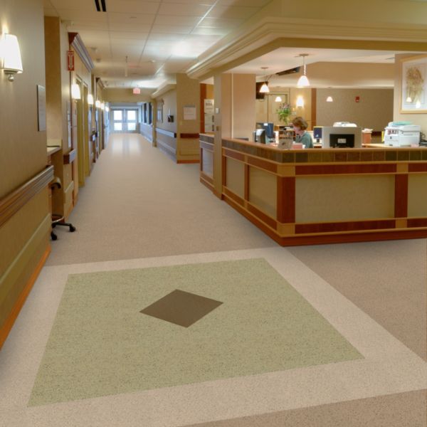 Armstrong Premium Excelon Stonetex 12" x 12" Limestone Beige  Vinyl Tile