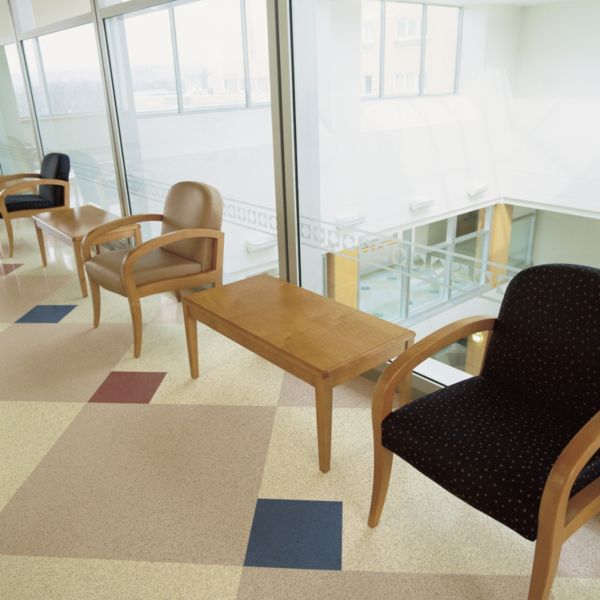 Armstrong Premium Excelon Stonetex 12" x 12" Pumice Stone  Vinyl Tile