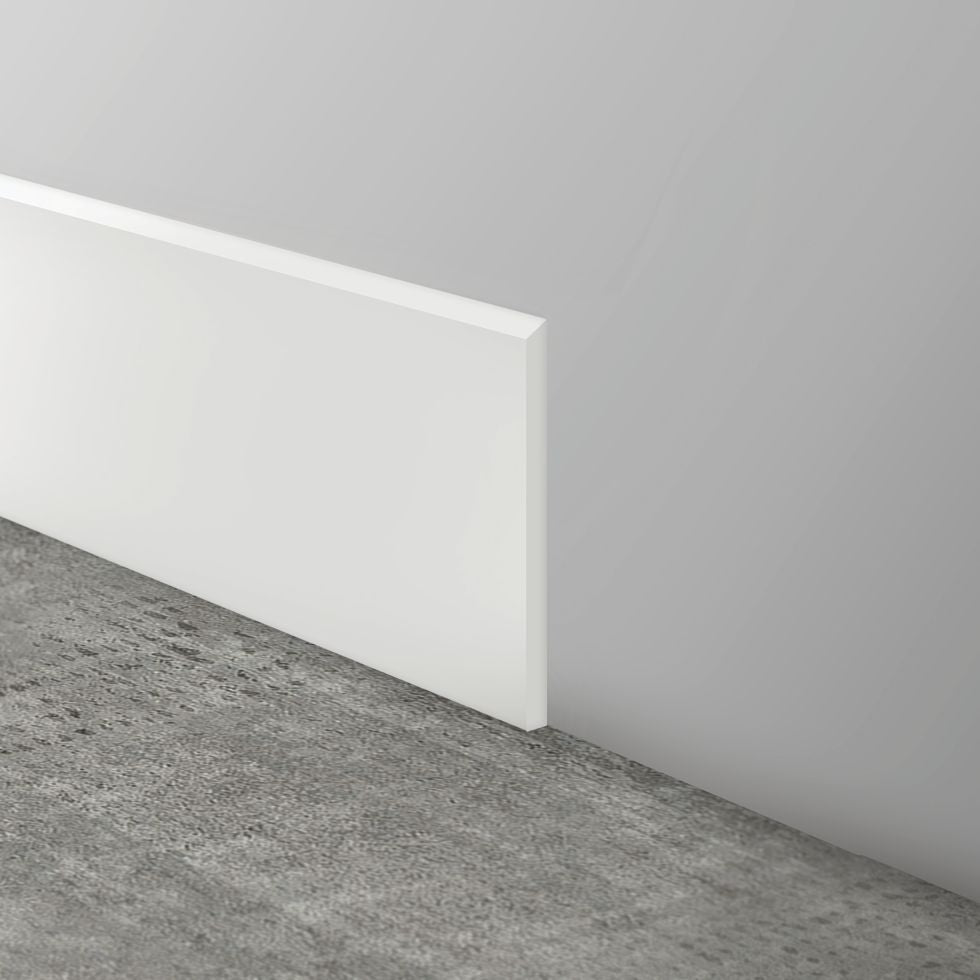 Armstrong Sculptured Profile 1 4.5" x 96" Carbon Beige Rubber Wall Base