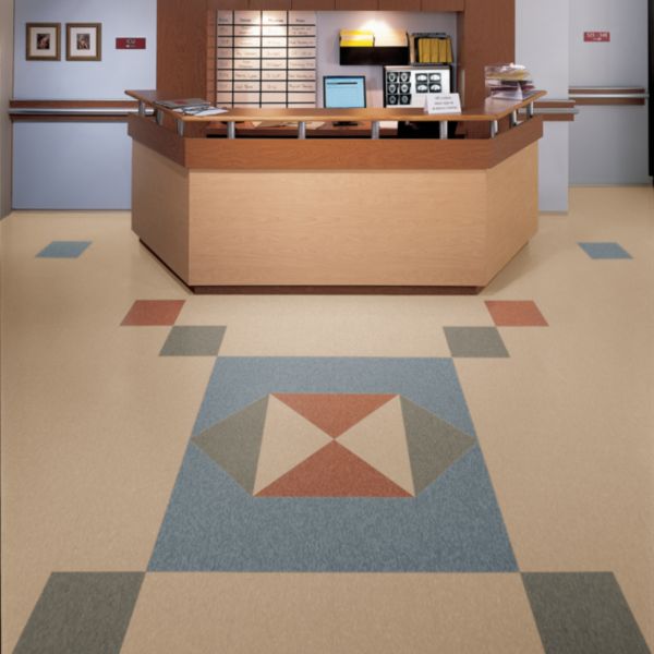 Armstrong Standard Excelon Imperial Texture 12" x 12" Curried Caramel Vinyl Tile