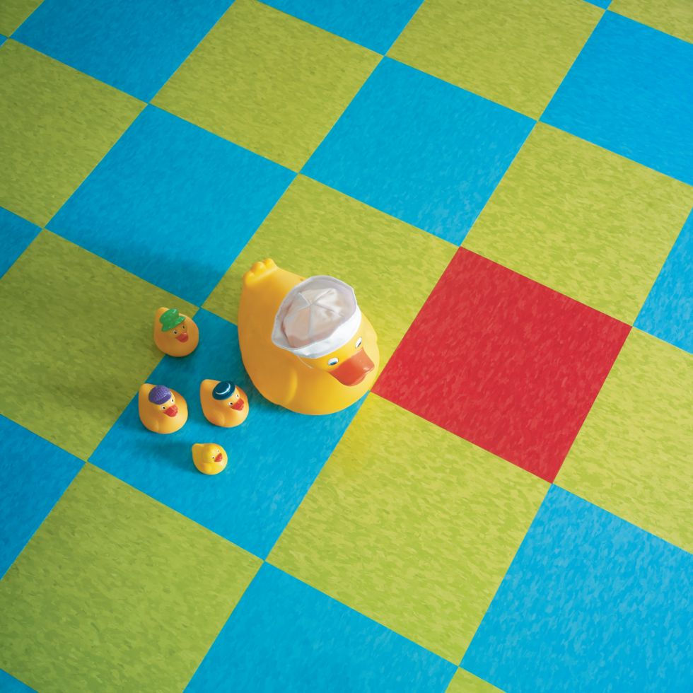 Armstrong Standard Excelon Imperial Texture 12" x 12" Blue Dreams Vinyl Tile