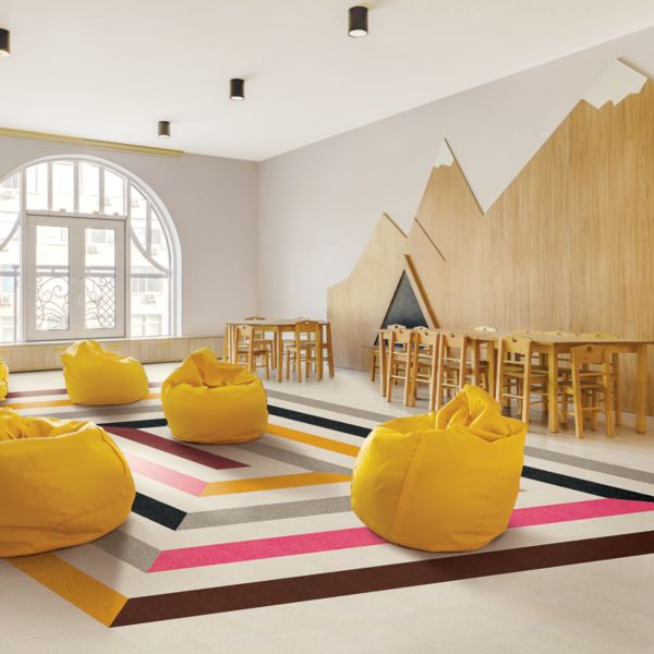 Armstrong Standard Excelon Imperial Texture 1/8 12" x 12" Pebble Tan  Vinyl Tile